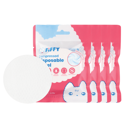 FIFFY COMPRESSED DISPOSABLE TOWEL (4 IN 1)