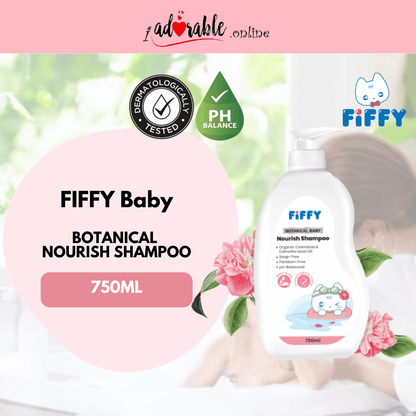 FIFFY BOTANICAL BABY NOURISH SHAMPOO 750ML