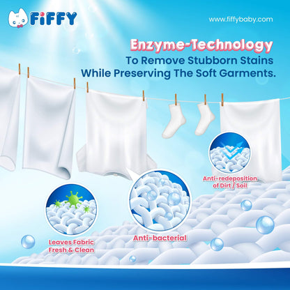 FIFFY Baby Laundry Detergent with Softener