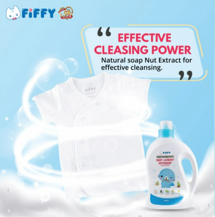 FIFFY Baby Mites &amp; Bed Bugs Control Laundry Detergent with Softener