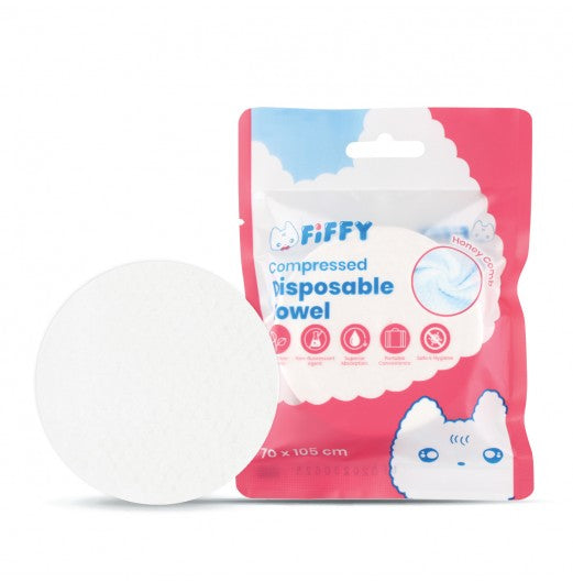 FIFFY COMPRESSED DISPOSABLE TOWEL (4 IN 1)