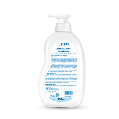 FIFFY BOTANICAL BABY MOIST LOTION (450ML)