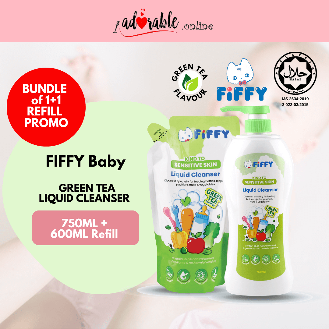 FIFFY Baby Liquid Cleanser Green Tea