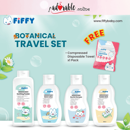 FIFFY BOTANICAL TRAVEL SET+FREE GIFT