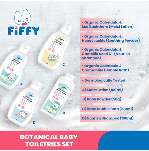 FIFFY BOTANICAL TRAVEL SET+FREE GIFT