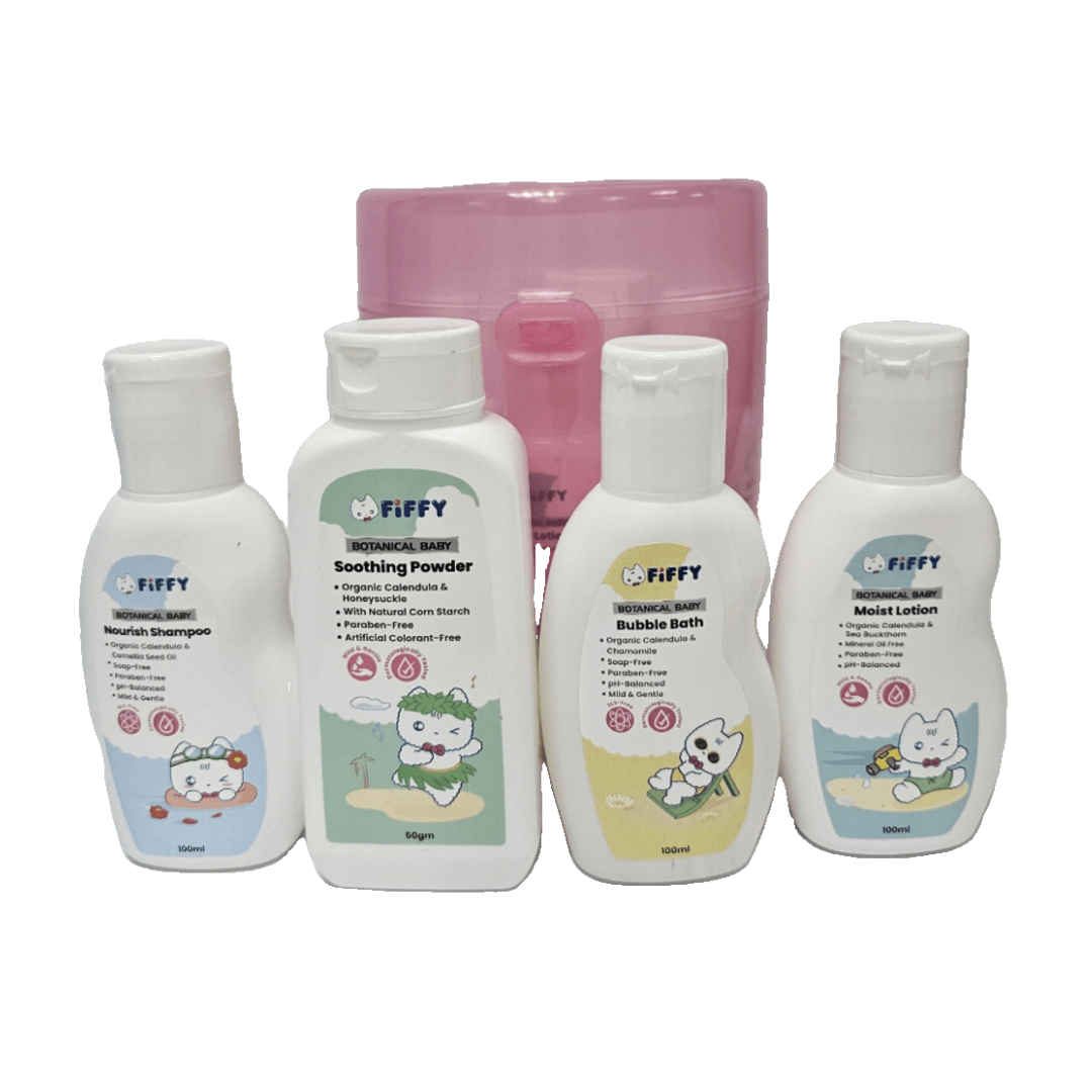 FIFFY BOTANICAL TRAVEL SET+FREE GIFT