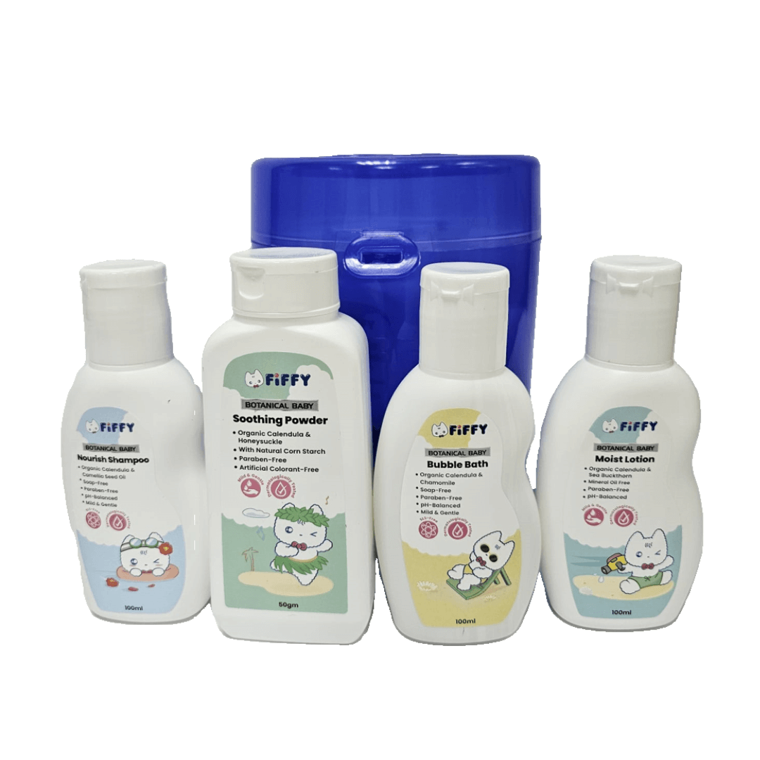 FIFFY BOTANICAL TRAVEL SET+FREE GIFT