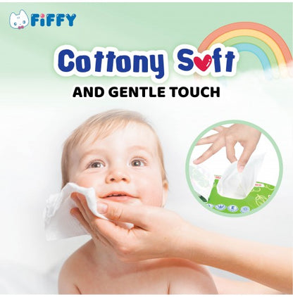 FIFFY Baby ANTIBACTERIAL HYGIENIC WIPES (30s X 2)