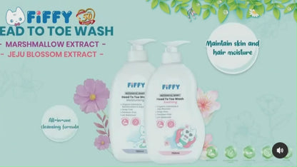 FIFFY BOTANICAL BABY MOIST LOTION (450ML)