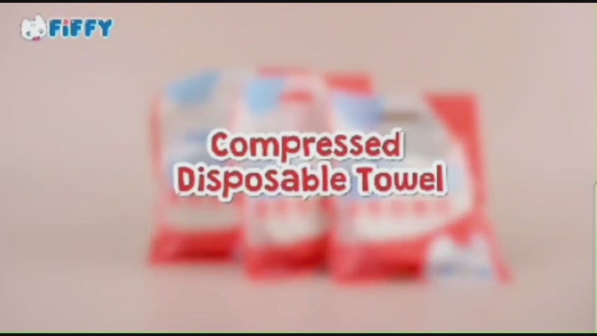 FIFFY COMPRESSED DISPOSABLE TOWEL (4 IN 1)